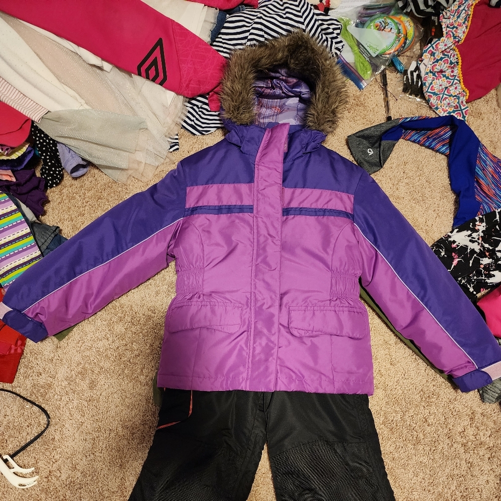 Ski coat and snow pants